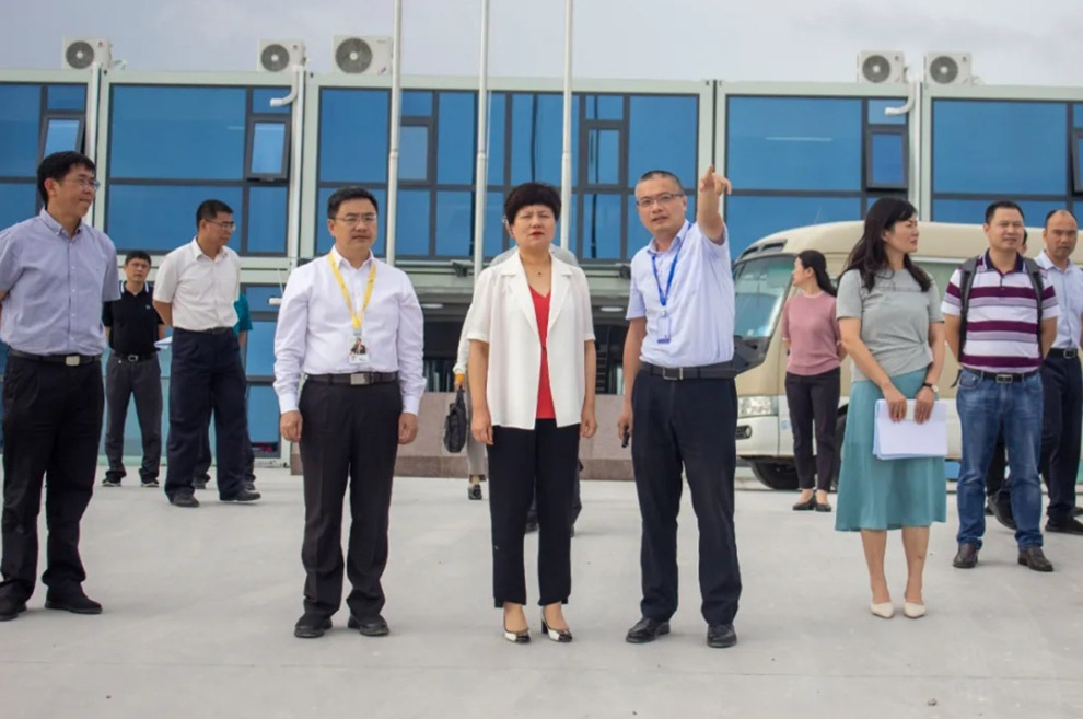 廣西壯族自治區(qū)人民政府副主席蔡麗新赴南部產業(yè)基地調研