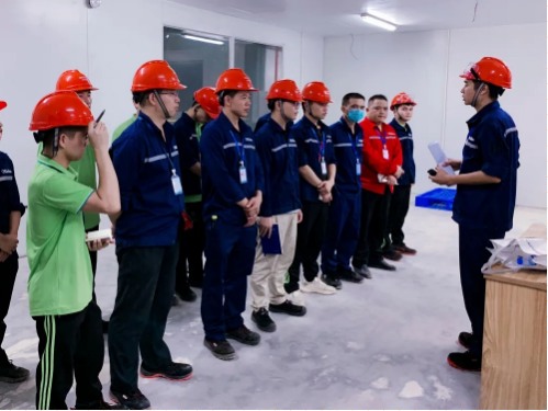 派駐苦學！在汗水和堅持中，南部產(chǎn)業(yè)基地員工時刻準備著