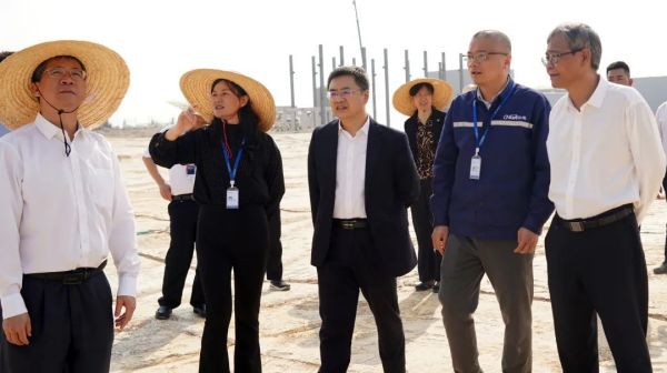 欽州市市長、自貿(mào)區(qū)欽州港片區(qū)管委主任 王雄昌調(diào)研中偉欽州產(chǎn)業(yè)基地