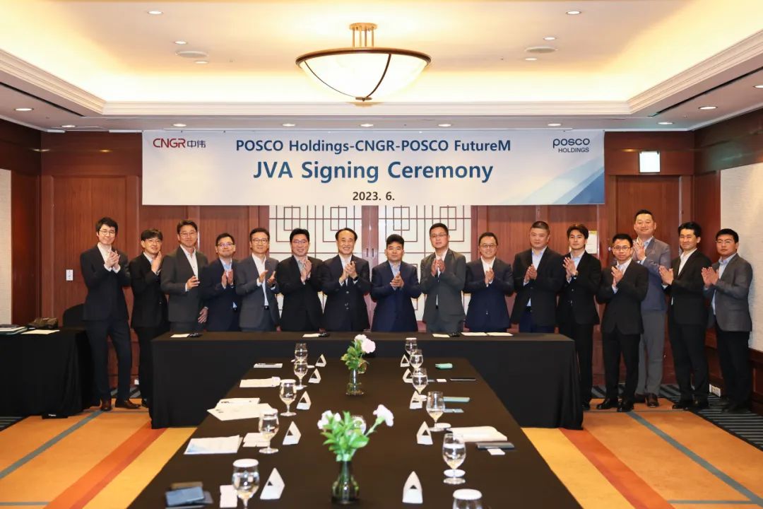 全球化再提速！中偉股份牽手POSCO 集團打造首個海外精煉及前驅(qū)體一體化產(chǎn)業(yè)基地