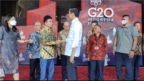 中偉股份董事長鄧偉明出席B20峰會丨受到印尼總統(tǒng)接見，取得豐碩成果